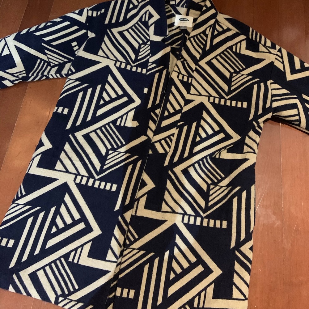 Old Navy Graphic Duster Coat